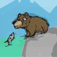He Comes For Fishing Every Day